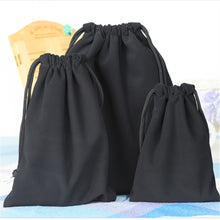 Load image into Gallery viewer, Makeup Jewelry Storage Packing Bag Custom Logo Print  Pouch Wholesale Drawstring Bags For Wedding Gifts