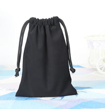 Load image into Gallery viewer, Makeup Jewelry Storage Packing Bag Custom Logo Print  Pouch Wholesale Drawstring Bags For Wedding Gifts