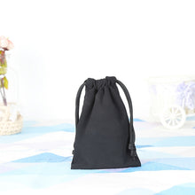 Load image into Gallery viewer, Makeup Jewelry Storage Packing Bag Custom Logo Print  Pouch Wholesale Drawstring Bags For Wedding Gifts